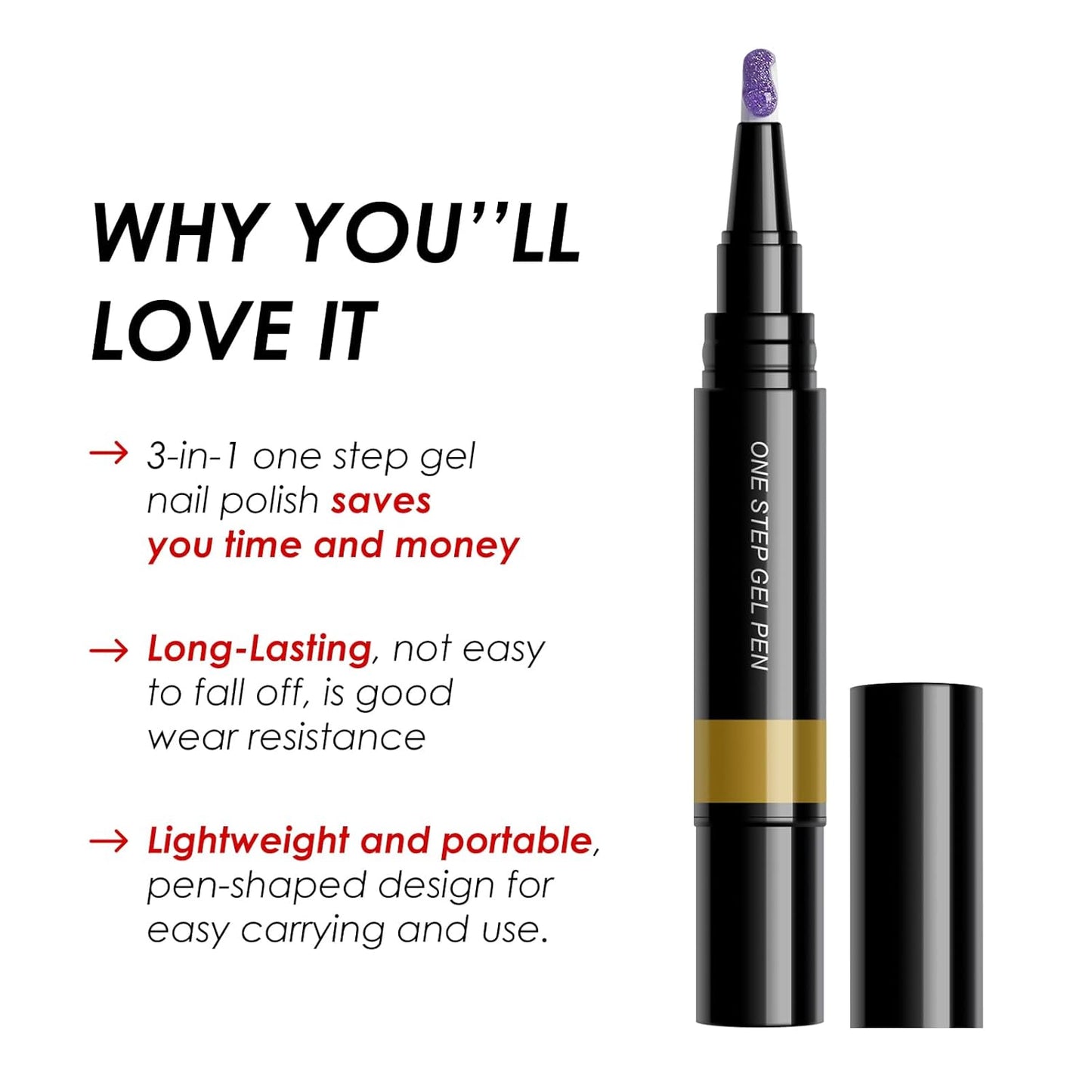 🎨🎨One Step Nail Gel Pen