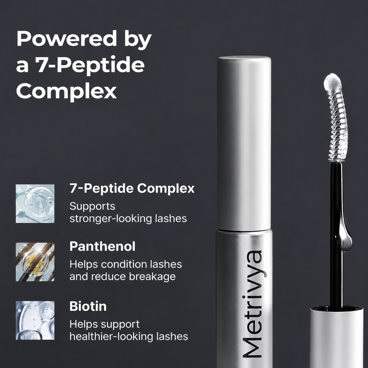 Eyelash Growth Serum- Safe & Gentle Lashes Care, Fuller, Thicker in 2 Weeks, Non-Prostaglandin