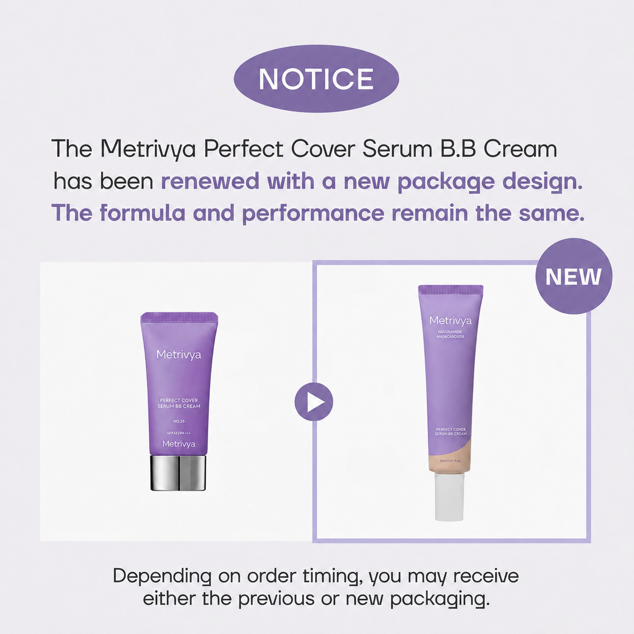 Metrivya™ Perfect Cover Serum BB Cream (35ml) ACE 2